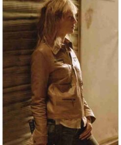 Uma Thurman Kill Bill Leather Jacket