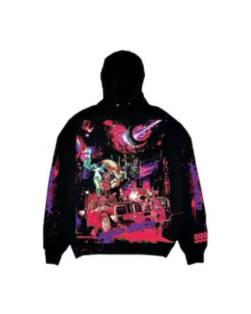 Vlone Juice Wrld Galaxy Pullover Hoodie