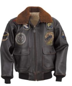 Wings of Gold G-1 Bomber Jacket with Top Gun Patches