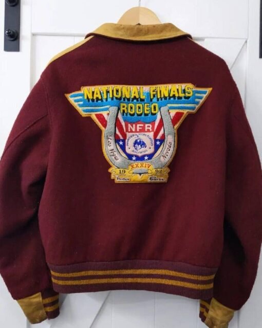 National Finals Rodeo 1992 Las Vegas Varsity Jacket