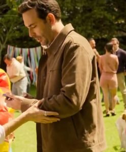 The Accident S01 Emiliano Lobo Brown Jacket