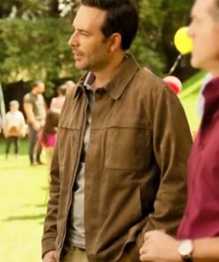 The Accident S01 Emiliano Lobo Brown Jacket