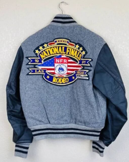 Vintage National Finals Rodeo 1991 Varsity Jacket