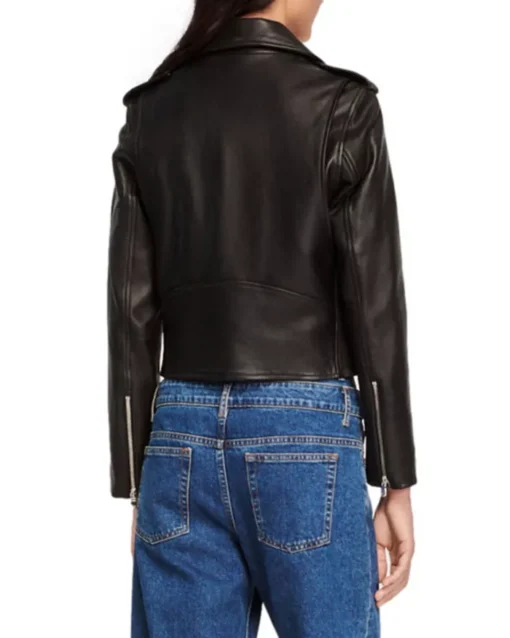 Pelle Pelle Black Cropped Leather Jacket