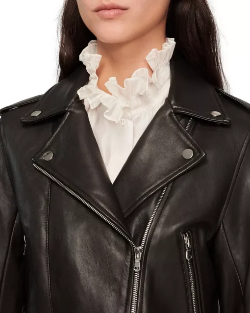 Pelle Pelle Black Cropped Leather Jacket