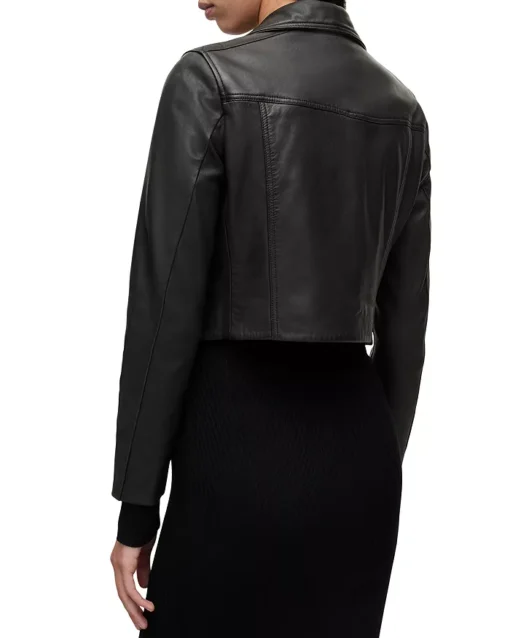 Pelle Pelle Women Cropped Leather Jacket