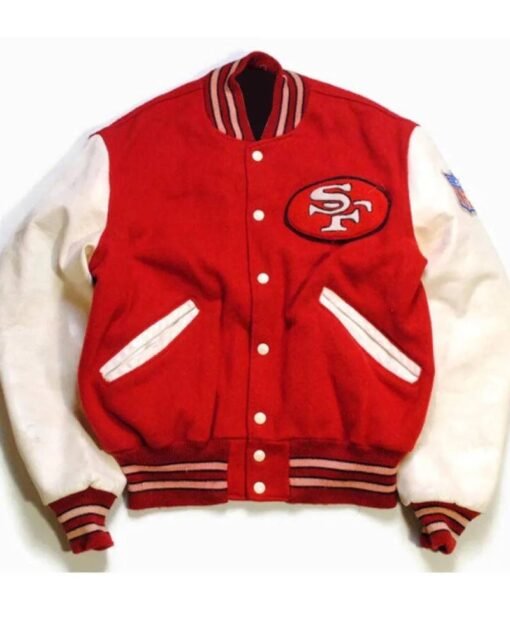 49ers Sf Super Bowl Varsity Jacket