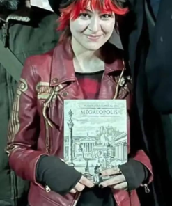 AJ Caba Megalopolis 2024 Leather Jacket