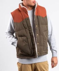 Noah Nobody Wants This 2024 Tv Series Shearling Vest