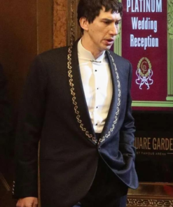 Adam Driver Megalopolis 2024 Black Blazer