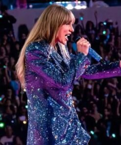 Taylor Swift Sequin Blue Blazer