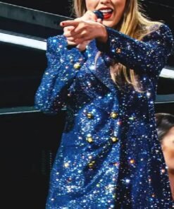 Taylor Swift Sequin Blue Blazer