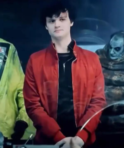 Jeremy Beetlejuice Beetlejuice 2024 Red Jacket