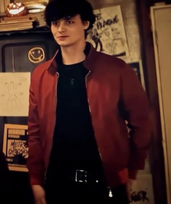 Jeremy Beetlejuice Beetlejuice 2024 Red Jacket