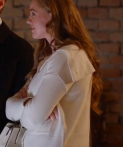 Love On The Danube Royal Jessica Sipos White Cardigan