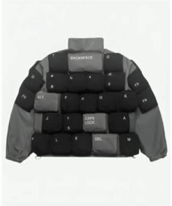 Black And Grey Keyboard Jacket