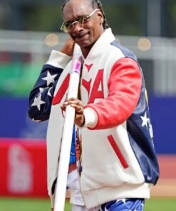 Snoop Dogg U S Olympic 2024 Bomber Jacket