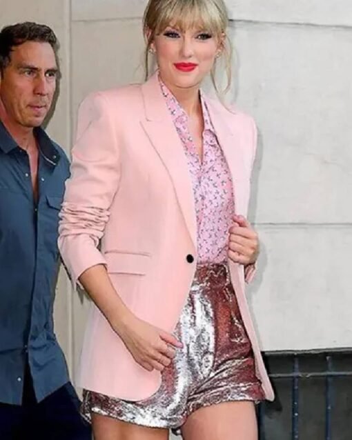 Taylor Swift NYC Baby Pink Blazer