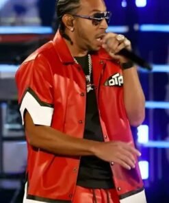 iHeartRadio 2024 Ludacris Red Leather DTP Shirt