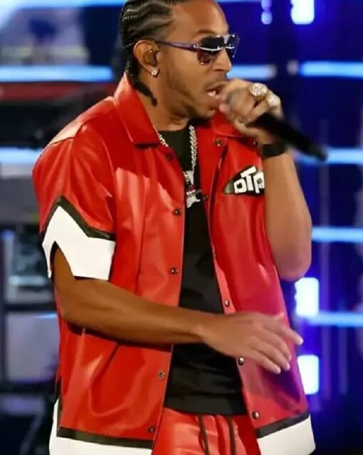 iHeartRadio 2024 Ludacris Red Leather DTP Shirt