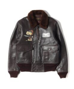 BuzzRickson × PEANUTS Snoopy Hand G-1 Flight Jacket