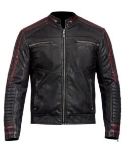 Caleb Biker Leather Jacket