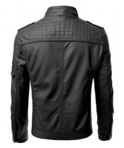 Charles Biker Leather Jacket