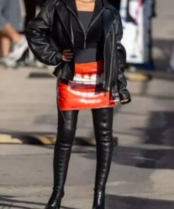 Christina Aguilera Black Jacket