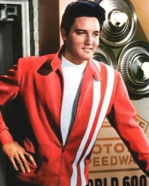 Elvis Presley Speedway Real Leather Jacket