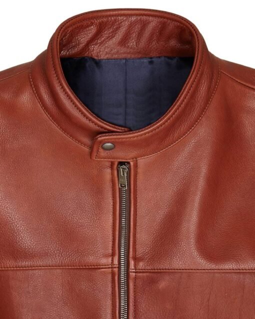 Fred Cafe Racer Leather Jacket