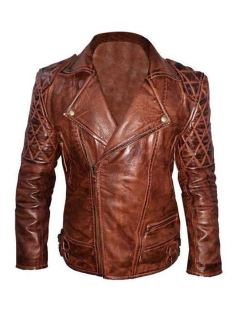 Greta Biker Leather Jacket