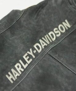 Harley Davidson Black Boxford Leather Jacket