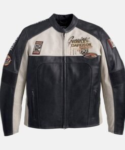 Harley Davidson Regulator Perforated Leather Jacket