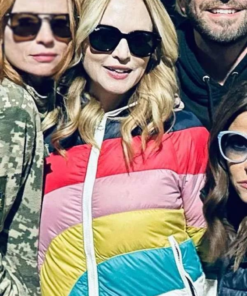 Heather Graham Chosen Family 2024 Puffer Jacket