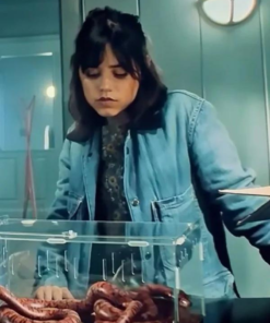 Astrid Deetz Beetlejuice Beetlejuice 2024 Blue Jacket