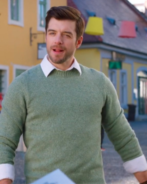 Love On The Danube Dan Jeannotte Green Sweater