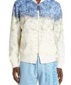 John Legend The Voice Crystal Colorblock Bomber Jacket