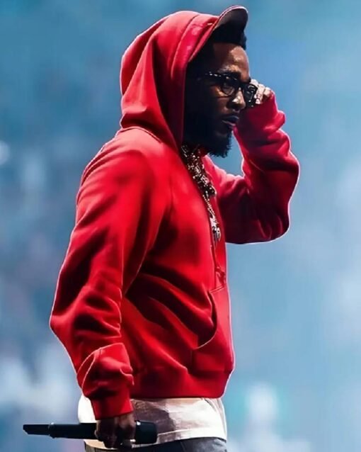 Kendrick Lamar Red Pullover Hoodie