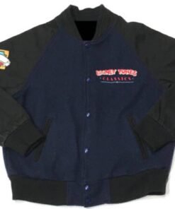 Looney Tunes Bugs Bunny Embroidered Varsity Jacket