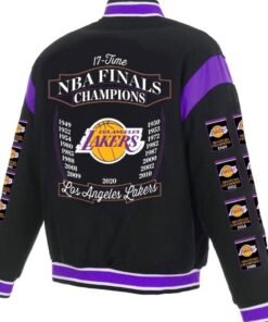 Los Angeles Lakers Champions Full Snap Jacket
