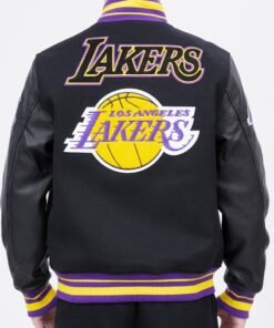 Los Angeles Lakers Retro Classic Rib Wool Varsity Jacket