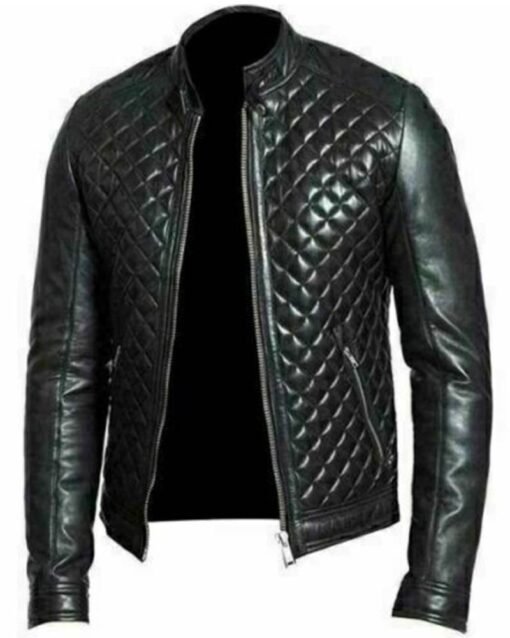 Lucca Cafe Racer Leather Jacket