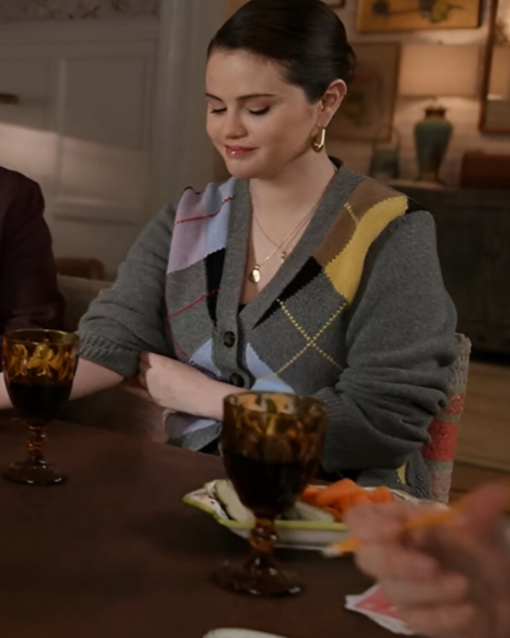 Only Murders In The Building S04 Selena Gomez Argyle Cardigan