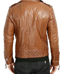 Men’s Boda Skins Kay Michaels Leather Biker Jacket