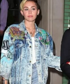 Miley Cyrus Tony Alamo Denim Jacket