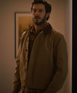 Adam Brody Nobody Wants This 2024 Brown Jacket
