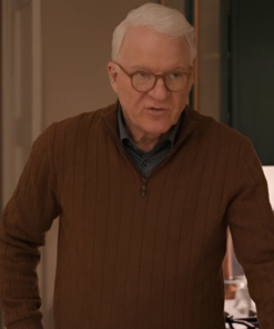 Only Murders In The Building S04 Steve Martin Brown Sweater