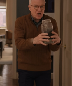 Only Murders In The Building S04 Steve Martin Brown Sweater