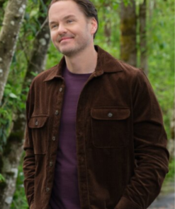 Paul Campbell Falling Together Brown Jacket