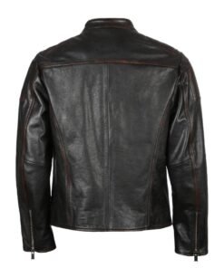 Jordan Biker Leather Jacket